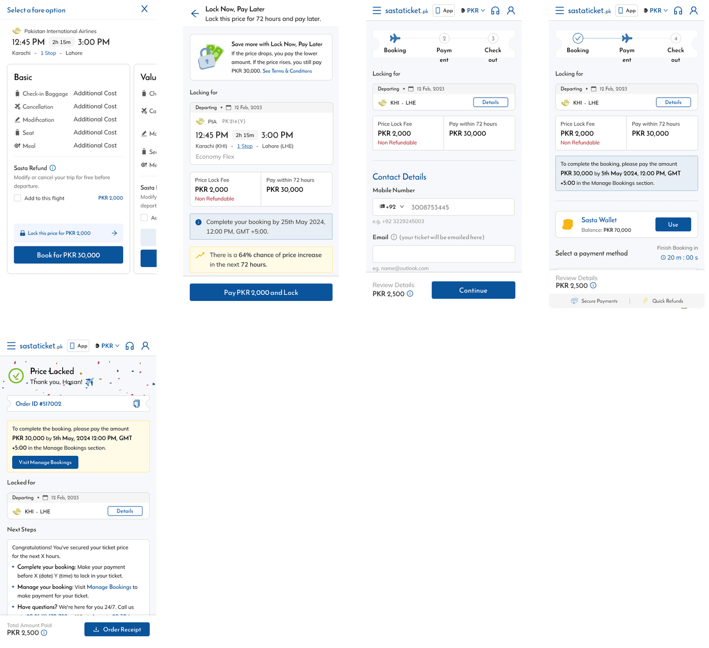 Price Freeze post-freeze confirmation states